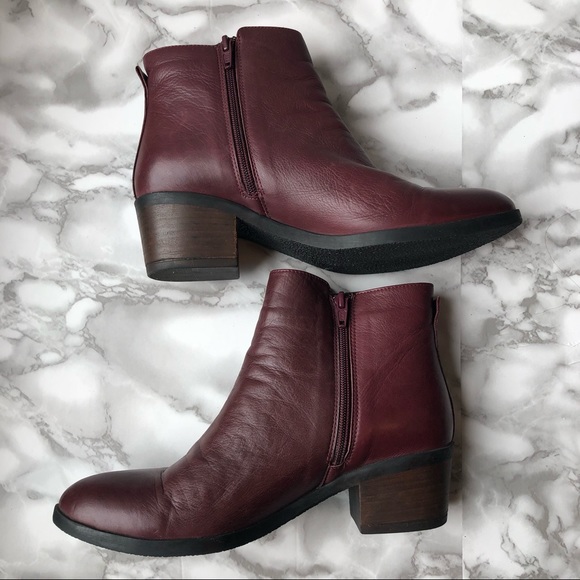 Bueno Leather Heeled Chelsea Boots Ankle Boots - Picture 2 of 16